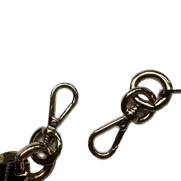 Loeuvre Chunky Gold Flecks Chain Strap Bag Handle 25" Long - Picture 4 of 5